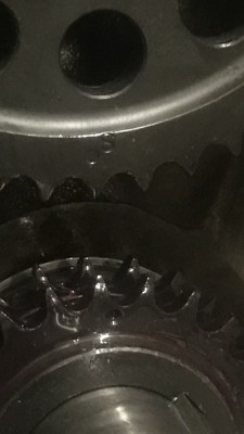 Timing chain Close Up